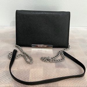 NWOT MK Leather Crossbody/Clutch